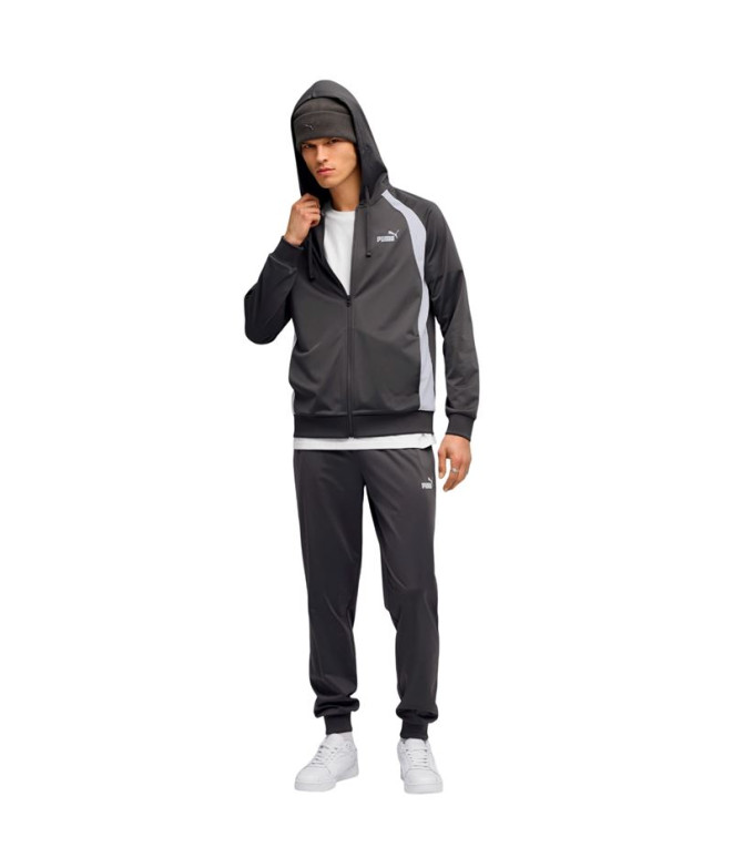 Fato de treino Puma Poly Homem Verde