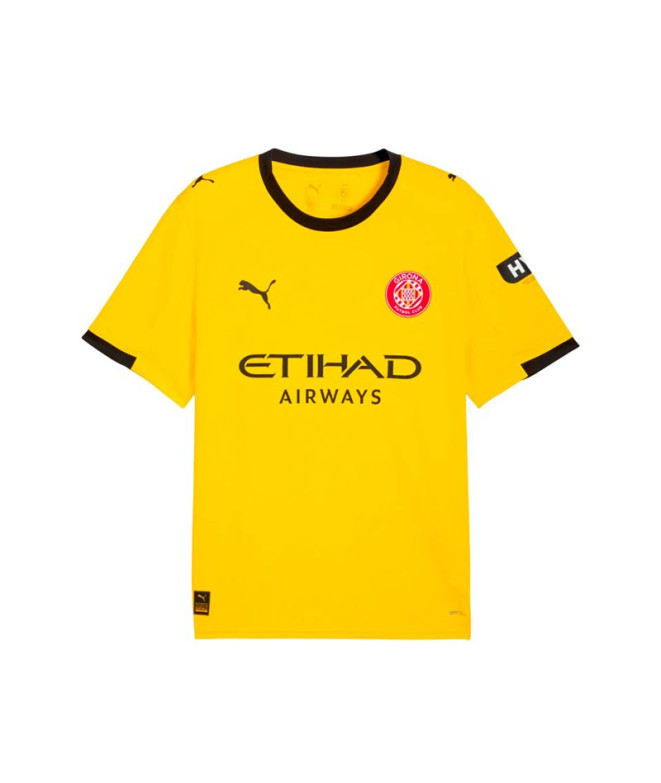 T-shirt de Football Puma Girona Away Repl Homme Jaune