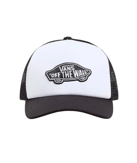 Boné Vans Classic Patch Curved Bi Infantil Preto/Branco