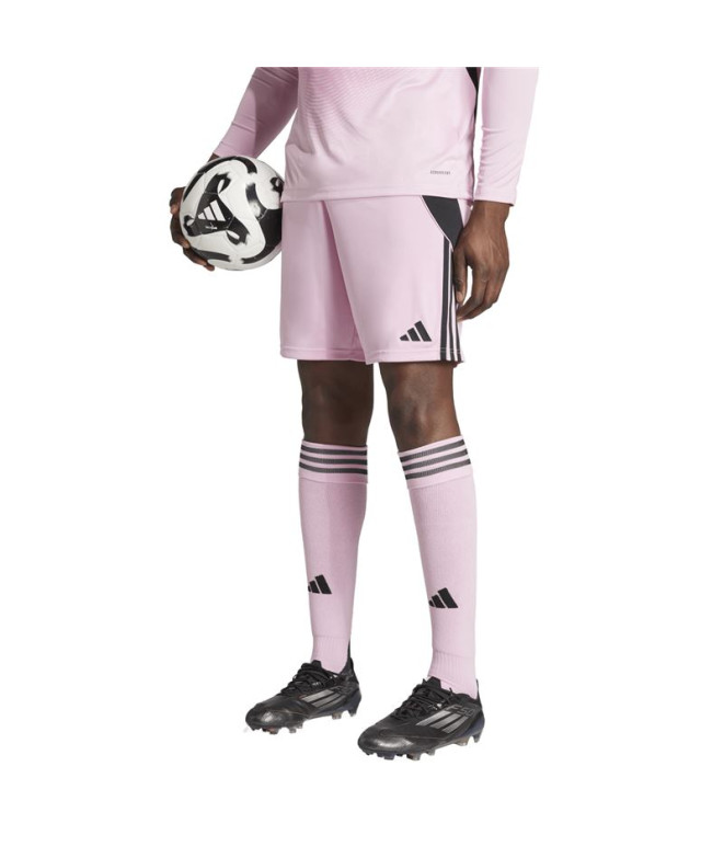 Calça de Futebol adidas Tiro24 Homem Rosa