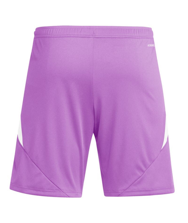 Calça de Futebol adidas Tiro24 Homem Roxo