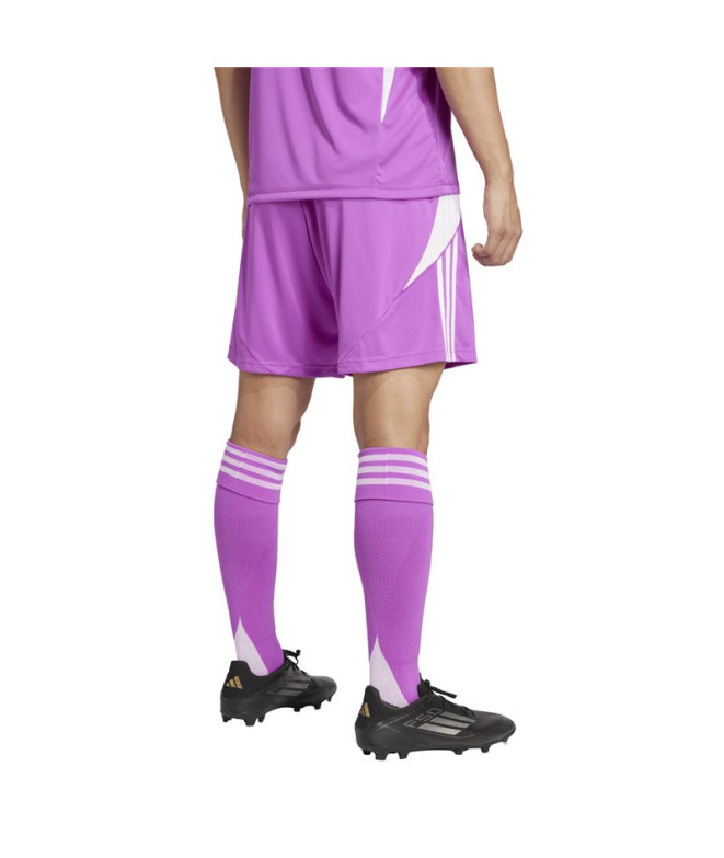 Calça de Futebol adidas Tiro24 Homem Roxo
