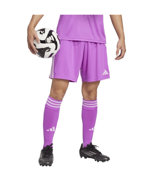 Calça de Futebol adidas Tiro24 Homem Roxo