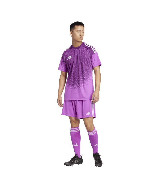 Calça de Futebol adidas Tiro24 Homem Roxo