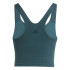 Sujetador Deportivo de Fitness adidas All Me Ms Tank Mujer Blanco
