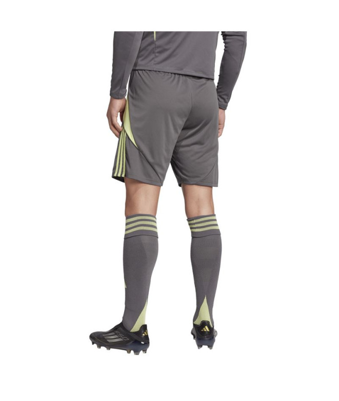 Calça de Futebol adidas Tiro24 Homem Cinza