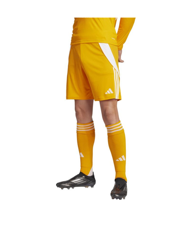 Calça de Futebol adidas Tiro24 Homem Laranja