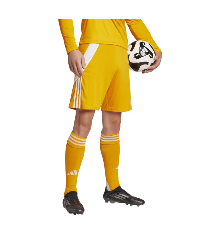 Calça de Futebol adidas Tiro24 Homem Laranja