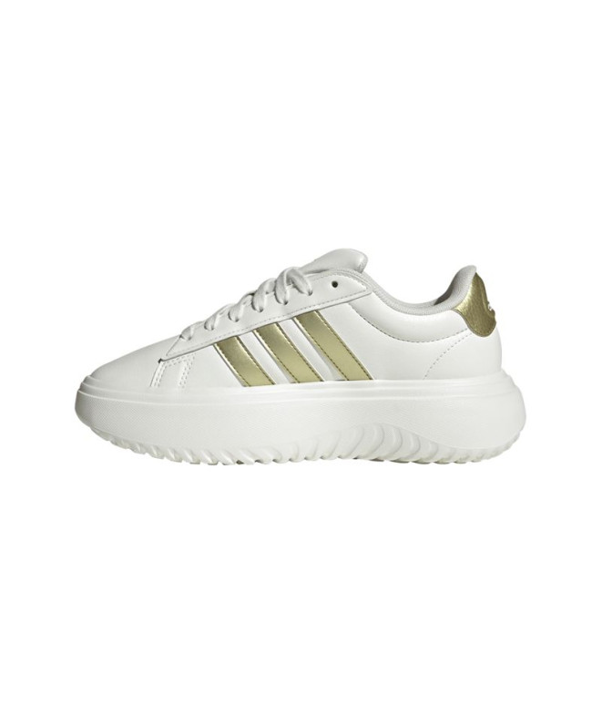 Chaussures adidas Grand Court Platform Femme Blanc