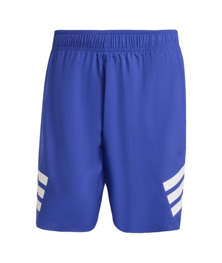 Maillot de bain de Natation adidas Icon 3S Sh 8In Homme Bleu