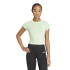 Camiseta de Fitness adidas Hyg Rib Baby Mujer Verde