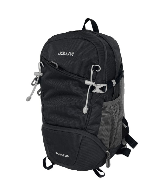 Sac à dos de Montagne Joluvi Tahoe 30 Noir Moutarde - Vert Olive