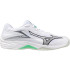 Chaussures de Volley-ball Mizuno Thunder Blade Z Blanc/Noir/Émeraude Gelée