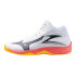 Chaussures de Volley-ball Mizuno Thunder Blade Z Mid Blanc/Corail/Citron