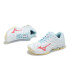 Zapatillas de Voleibol Mizuno Wave Voltage 2 Mujer Blanco/Azul/Pale Banan