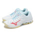 Zapatillas de Voleibol Mizuno Wave Voltage 2 Mujer Blanco/Azul/Pale Banan