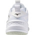Chaussures de Handball Mizuno Wave Stealth Neo 2 Blanc/Noir/Émeraude Gelée