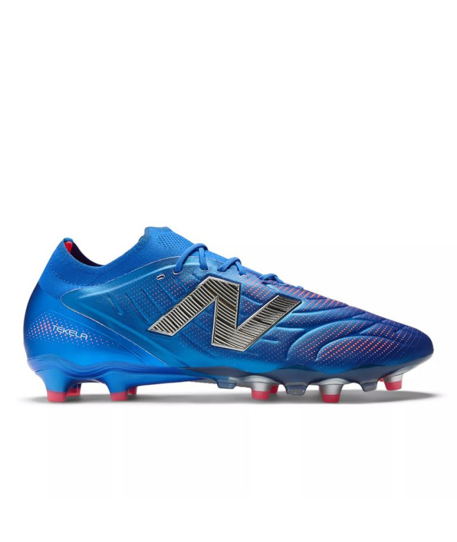 Botas de Futebol New Balance Tekela Elite Low Laced Fg V5 Blue Gemstone