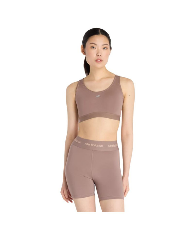 Sujetador deportivo Fitness New Balance Nb Essential Run Bra Mujer Eas