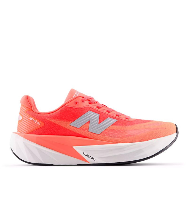 Sapatilhas de Running New Balance Fuelcell Rebel V5 Urgent Red Mulher