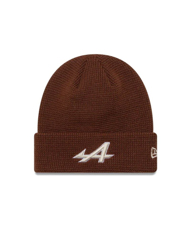 Gorro New Era Waffle Cuff Knit Alpine Dau Hombre Marrón
