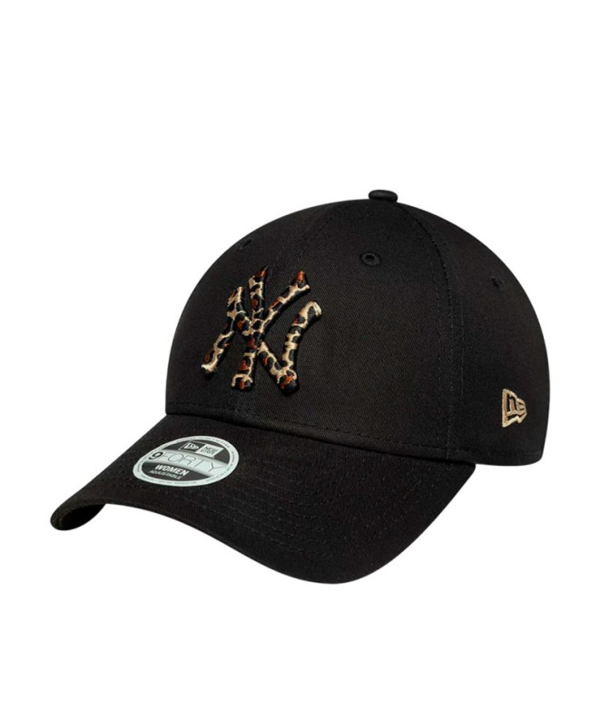 Gorra New Era Wmns Leopard Infill 9Forty Neyyan Blk Mujer