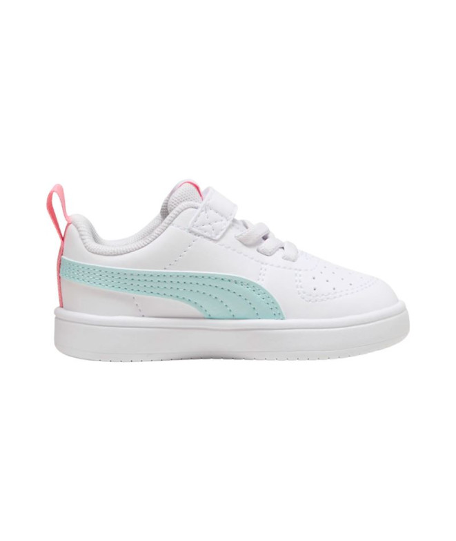 Chaussures Puma Rickie Ac+ Inf, Blanc-Mer G, Bébés