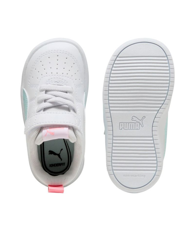 Sapatilhas Puma Rickie Ac+ Inf, Branco-Marinho...
