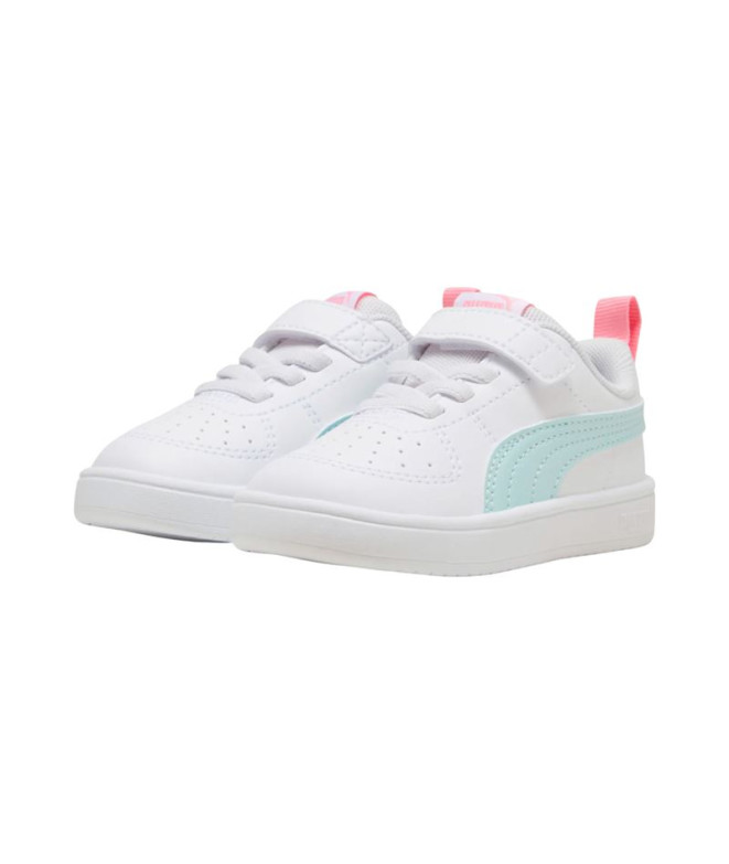 Chaussures Puma Rickie Ac+ Inf, Blanc-Mer G, Bébés