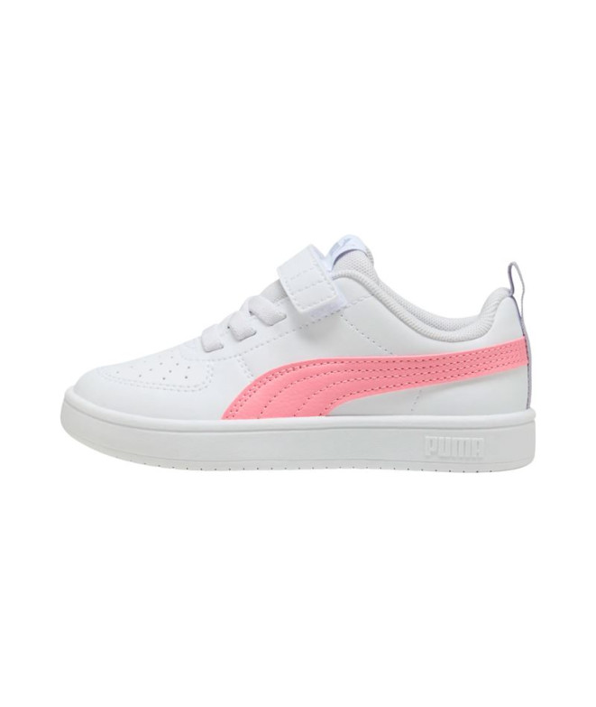 Chaussures Puma Rickie Ac+ Ps, Blanc-Rose, Enfant