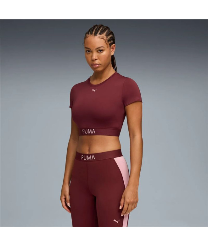 T-shirt de Fitness Puma W Strong -,Ruby...
