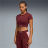 Camiseta de Fitness Puma W Strong -,Ruby Shimmer, Mujer