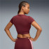 Camiseta de Fitness Puma W Strong -,Ruby Shimmer, Mujer
