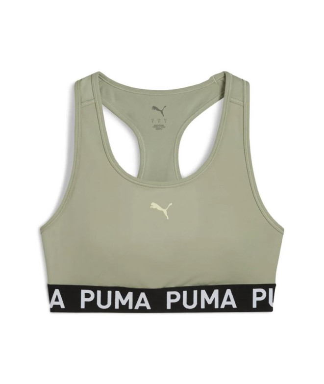 Sujeitador desportivo de Fitness Puma 4Keeps Elastic -,Lux Army, Mulher
