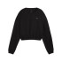 Sudadera de Fitness Puma W Cloudspun Crew, Black, Mujer