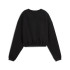 Sudadera de Fitness Puma W Cloudspun Crew, Black, Mujer