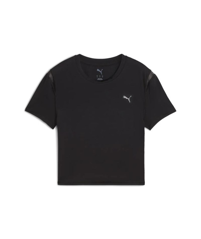 T-shirt de Fitness Puma W Pwrshape Baby , Noir, Femme