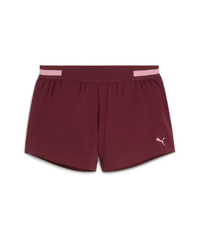 Pantalones de Fitness Puma W Strong Floral,Ruby Shimmer, Mujer