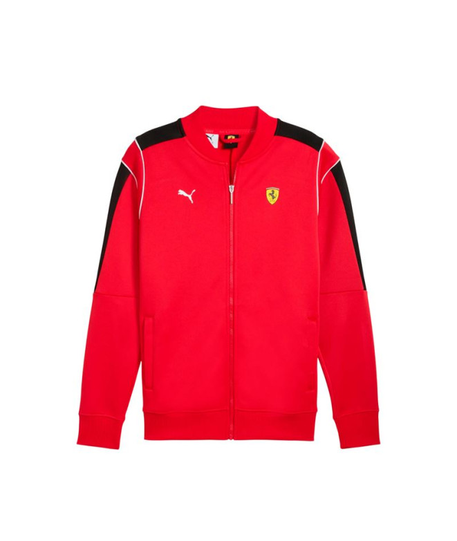 Veste Puma Ferrari Mt7 Track Ja,Rosso Corsa, Homme