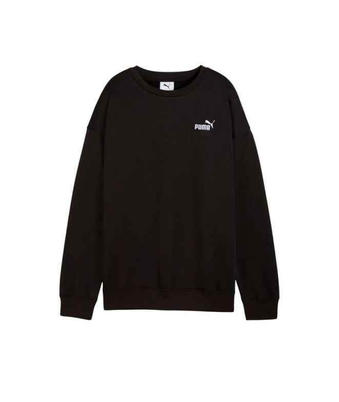 Camiseta Puma Essentials Small No. 1 Logo, Preto, Mulher