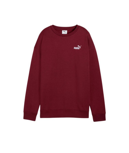 Sweat Puma Essentials Small No. 1 Logo, Ruby Shimmer, Femme