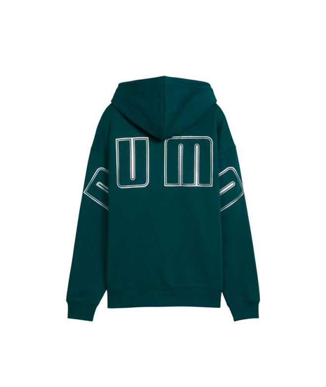 Moletom Puma Maximal Metallic Com, Green...