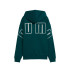 Sweat Puma Maximal Metallic Com, Terrain Vert, Femme