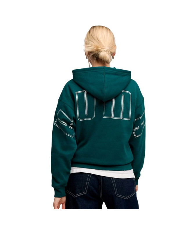 Sudadera Puma Maximal Metallic Com,Green...