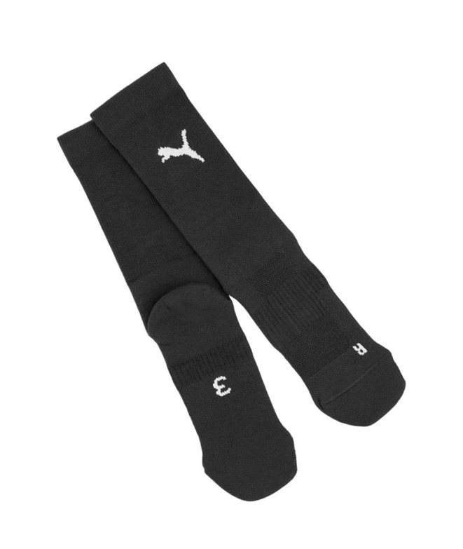 Chaussettes de Football Puma Football Crew Socks, Noir-,Int1 Unisexe