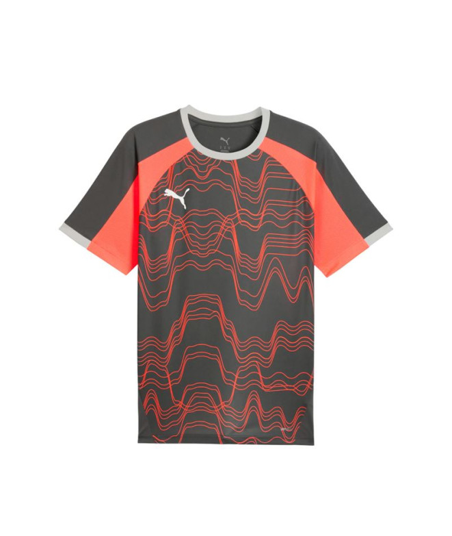 T-shirt de Football Puma Individualliga Graph, Gris Ombre-Pu, Homme