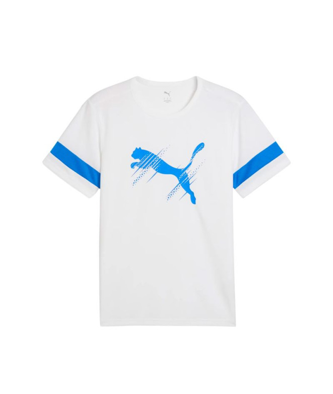 T-shirt de Football Puma Attacanto Logo, Blanc-Ul Homme