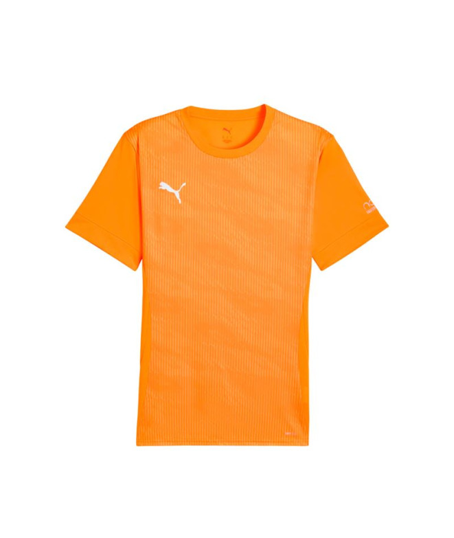 T-shirt de Football Puma Individual Padel Gra,Heat Fire, Homme