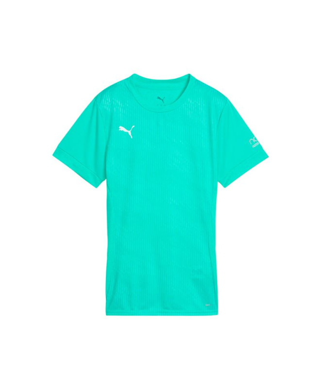 T-shirt de Football Puma Individual Padel Gra,Aquatic- W, Femme