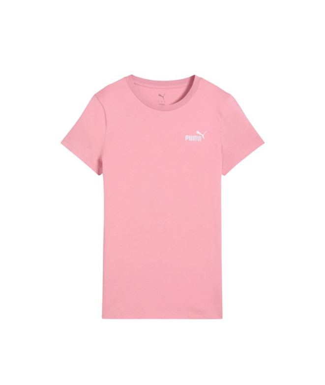 Camiseta Puma Essentials Small No. 1 Logo,Poised Pink, Mujer
